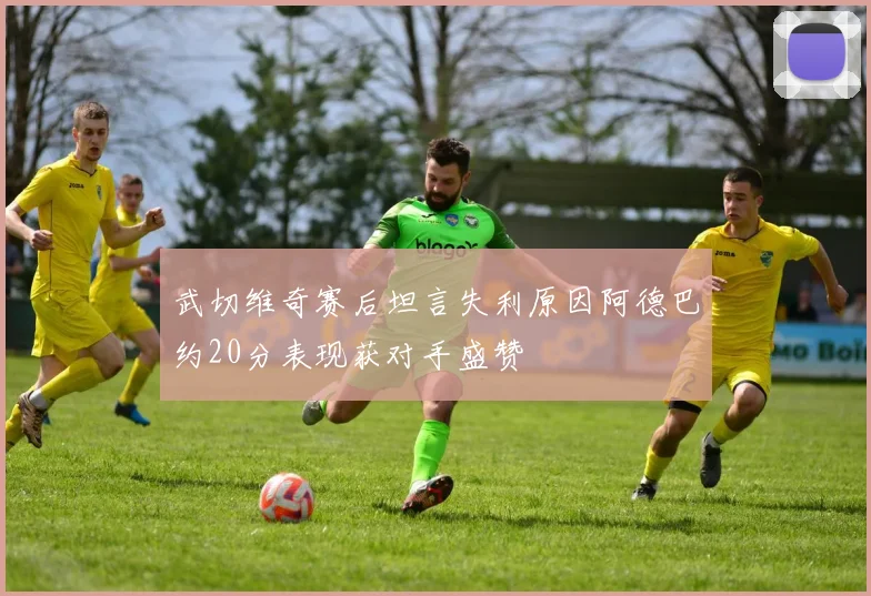 武切维奇赛后坦言失利原因阿德巴约20分表现获对手盛赞